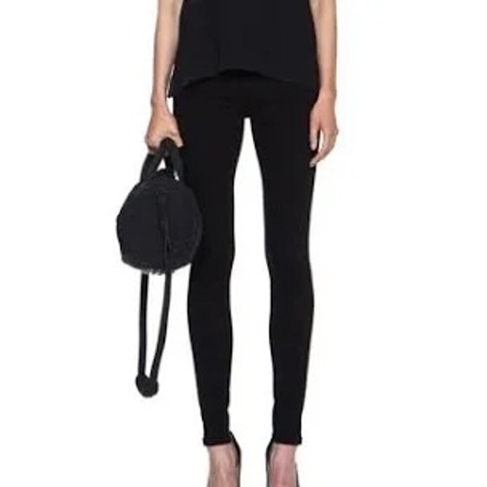 Current/Elliott The Ankle Skinny Jean Women’s Size 28 Jet Black